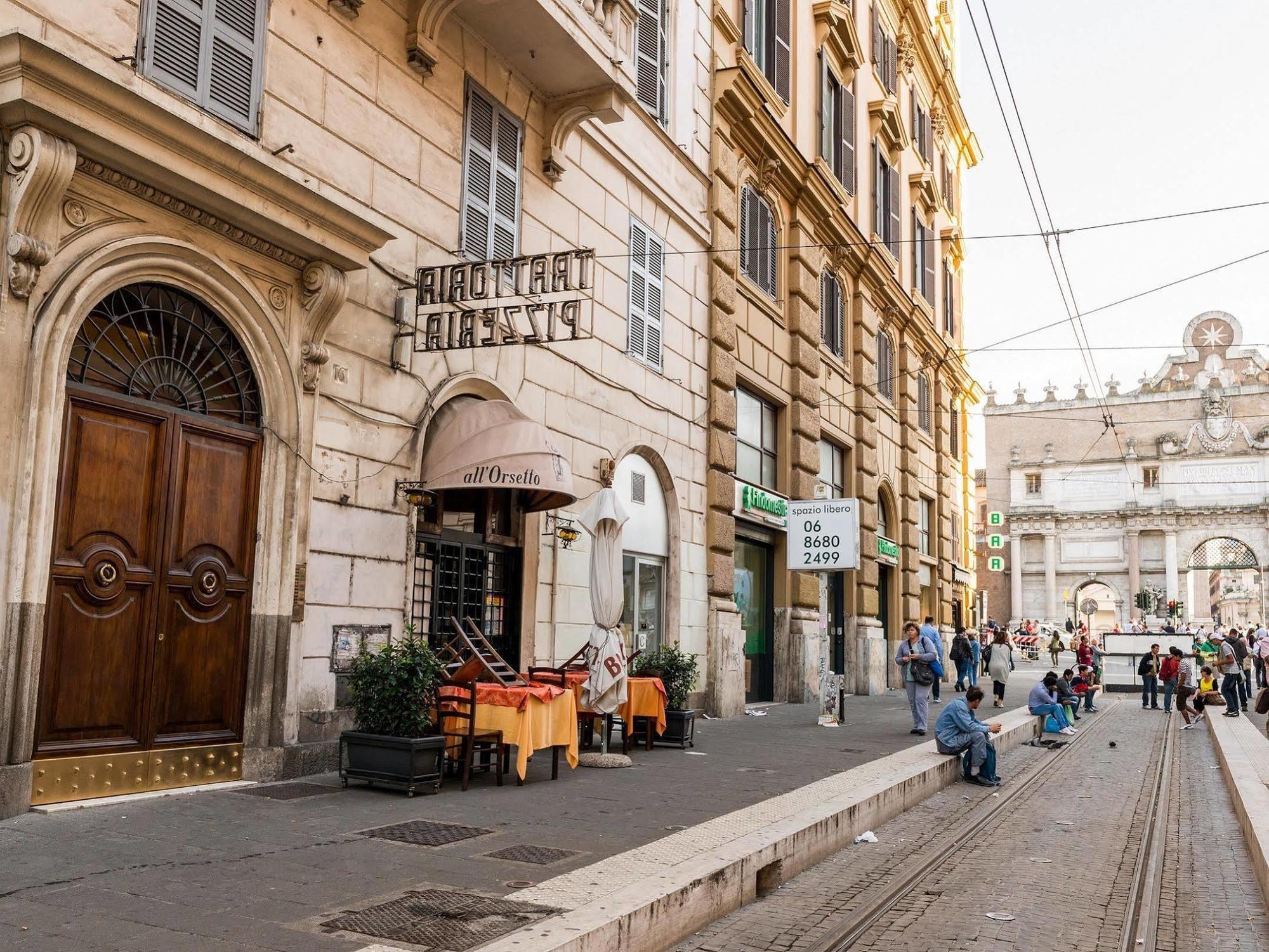 Martina A Piazza Del Popolo Villa Roma Eksteriør bilde